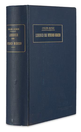 OSLER, WILLIAM, Sir.  Lehrbuch der internen Medicin.  1909